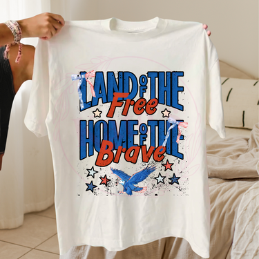 Land Of The Free Direct-To-Film Transfer